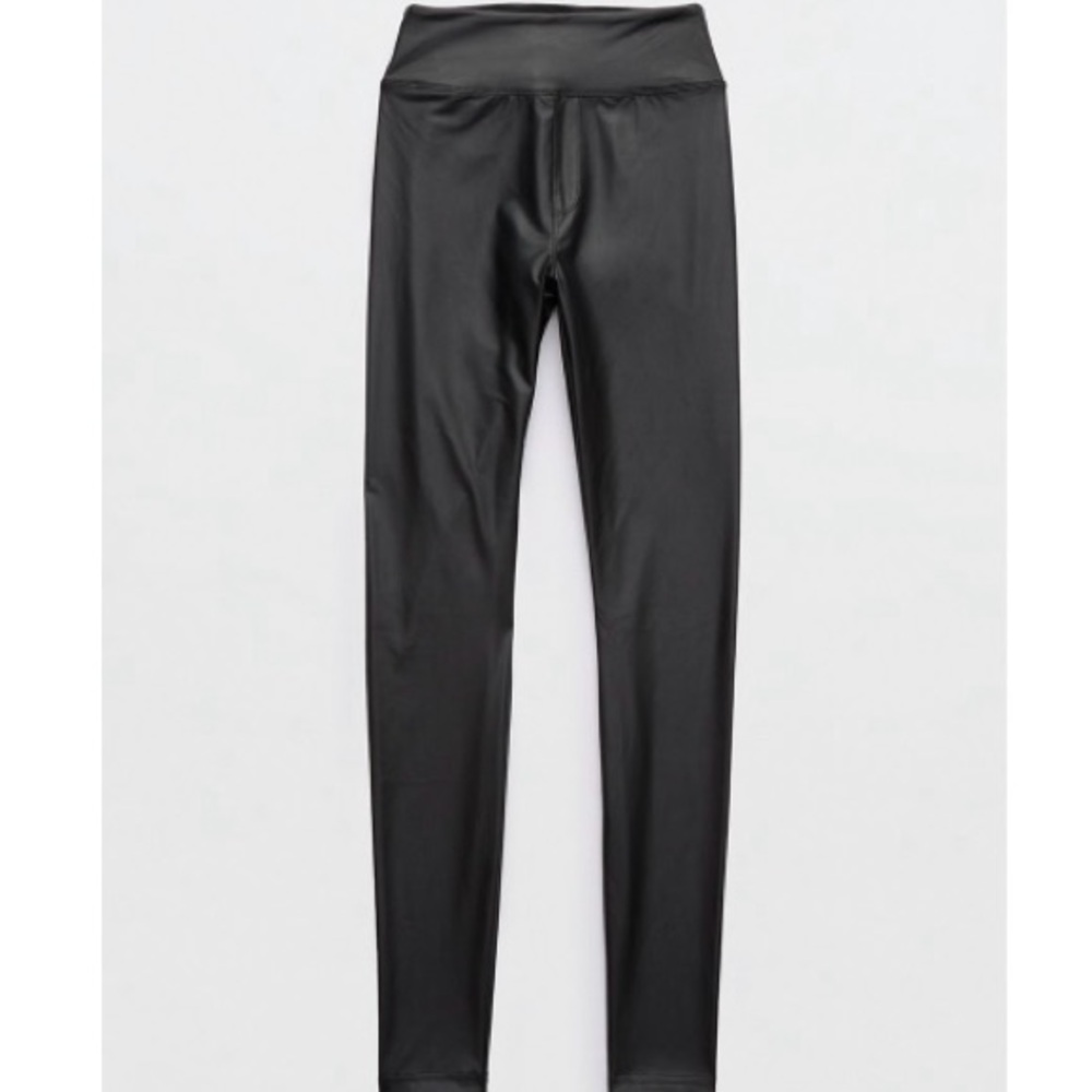Offline by Aerie Real Luxe Faux Leather Leggings Size XL